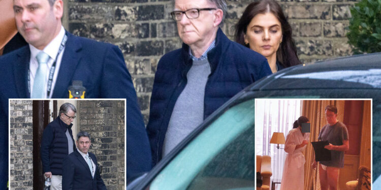 Peter MANDELSON arrested