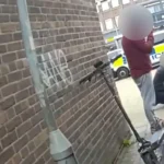 Police officer badly hurt in e-scooter crash