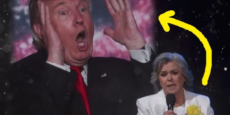 Rosie O’Donnell Gave Trump 1 Final F.U. On “Kimmel,” And It’s A Keeper
