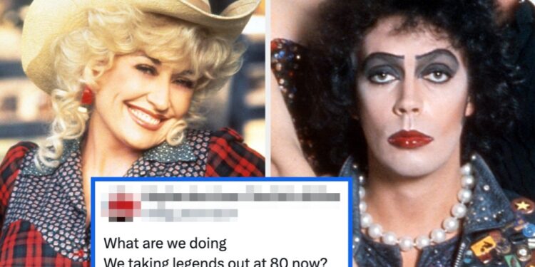 “A Nuke Was Just Dropped On The Gay Community”: Both Dolly Parton And Tim Curry Have Died This Week, And Fans Cannot Take It Anymore