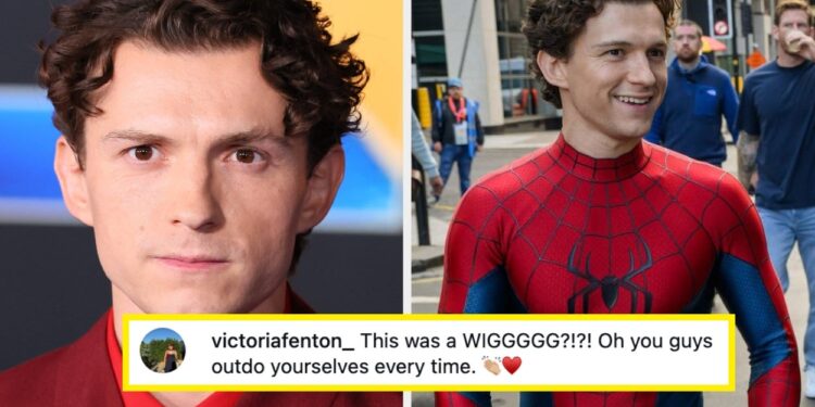 Behind-The-Scenes Pics Of Tom Holland’s Wig For “Spider-Man: Brand New Day” Are Going Viral, And I Genuinely Cannot Believe How Realistic It Is