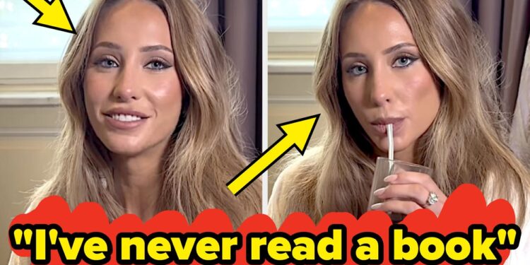 Alix Earle Says She Has Never Read A Book. For Real.