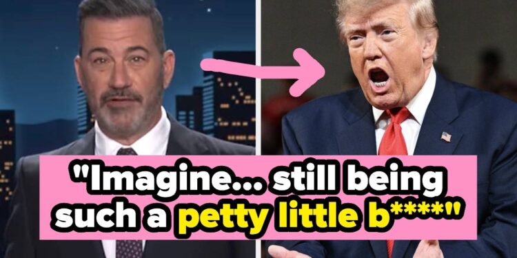 Jimmy Kimmel Called Trump A “Petty Little Bitch” For His Social Media Meltdown Over His Peace Prize Snub