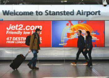 Chaos at Stansted as passengers stranded without water following transit train breakdown