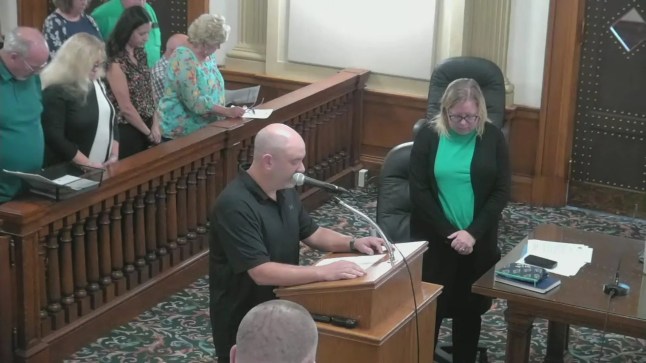Hell breaks loose at council after Satanic prayer read
