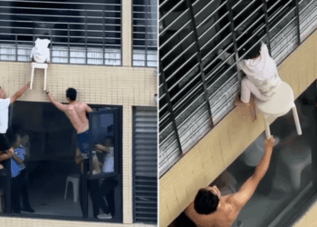 Girl, 3, rescued after getting head stuck in 12th-storey window